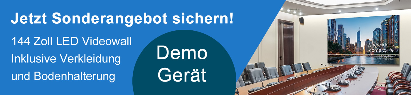 Sonderaktion Indoor LED Demo Gerät