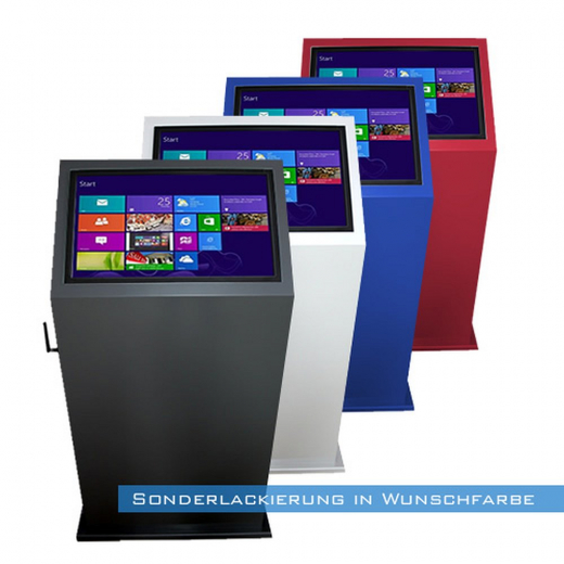 Kiosksystem Info Terminal DWD 22 Zoll Touch Mietgeraet