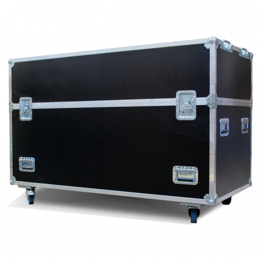 65 Zoll Display inkl. Standfuss und Transportkoffer