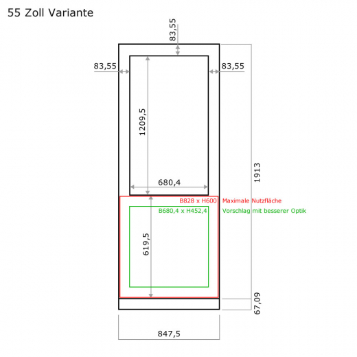 Firmenlogo Folienaufkleber fuer MMLS Stelen