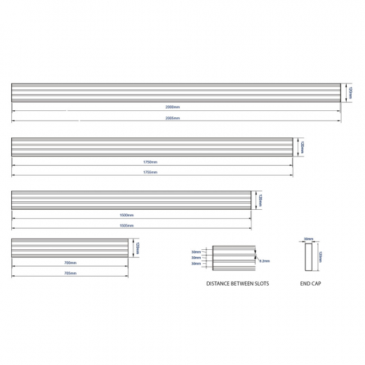 Menue Board Halterung bis 65 Zoll LED Displays