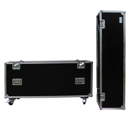 Universal Flightcase Transportkoffer für 55-75 Zoll TV Geräte