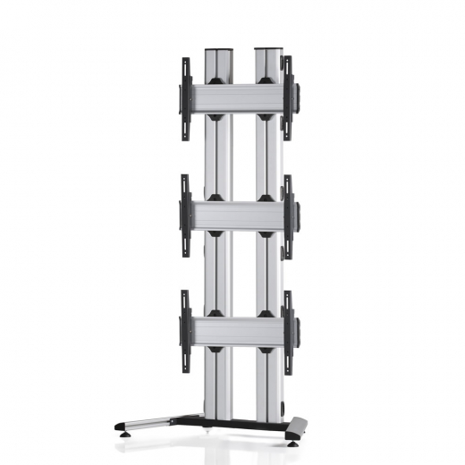 3x1-E Videowall Standfuss fuer Monitore von 42-55 Zoll
