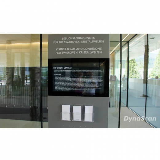 DynaScan DS323LT4 32 Zoll High Brightness Schaufenster Monitor mit 2500 Nits, robust, Android 11 Media Player und WLAN