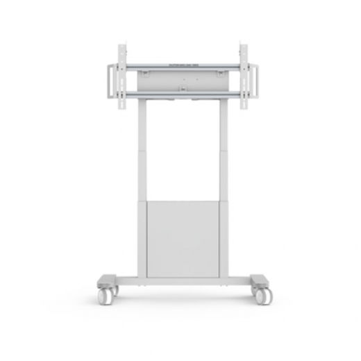 Elektrisch Hoehenverstellbarer Rollwagen fuer Displays bis 85 Zoll