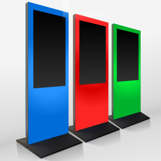 Digital Poster Werbestele MMLS49T 49 Zoll mit Touchfunktion