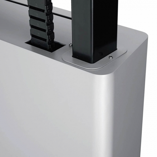 TE1164 Elektrisch hoehenverstellbarer Displaywagen 42-85 Zoll