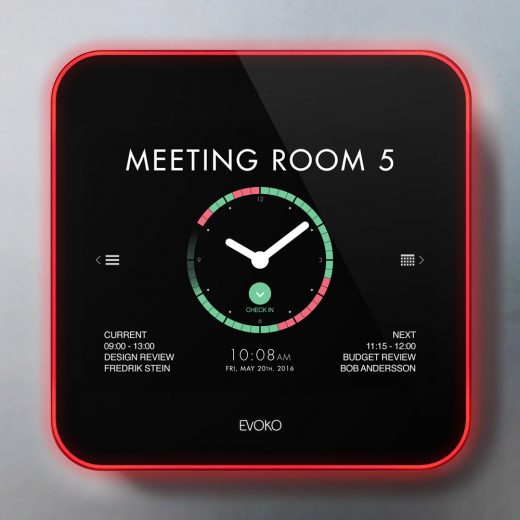 Display für Raumbelegung Evoko Liso