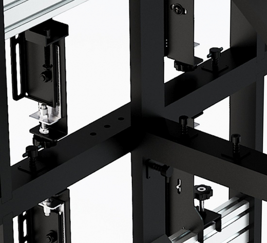 Modularer Curved Videowall Standfuss MM8352