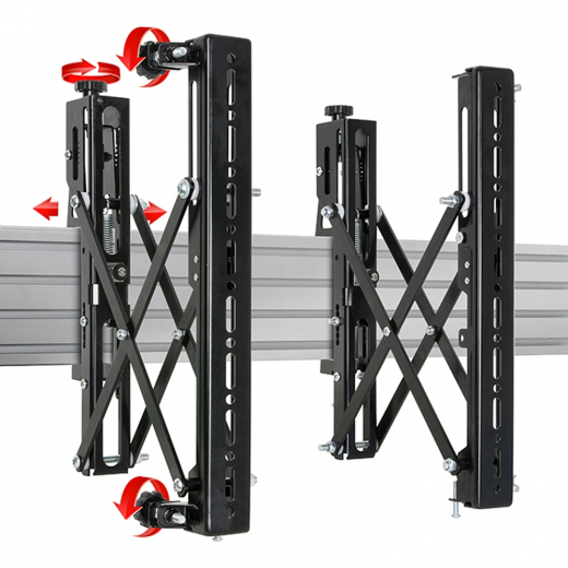 Modularer Curved Pop Out Videowall Standfuss MM8353