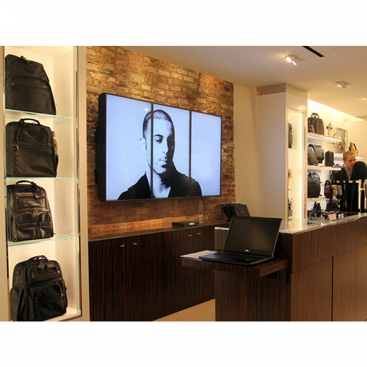 DynaScan DS491LT4 49 Zoll High Brightness Schaufenster Monitor mit 3500 Nits Direct LED Backlight Full HD und schlankem Design