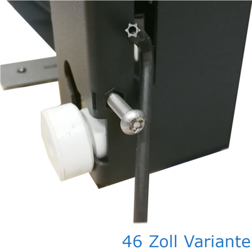 Outdoor Wandhalterung fuer Samsung OH46 und OH55