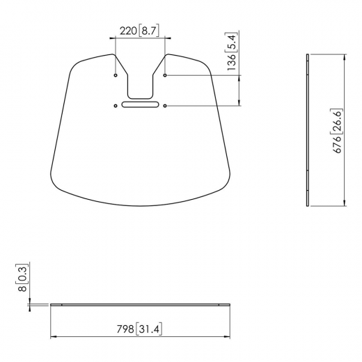 PFF 7025 Bodenplatte Extragross