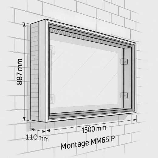Industrie Monitor mit IP 54 Schutzklasse