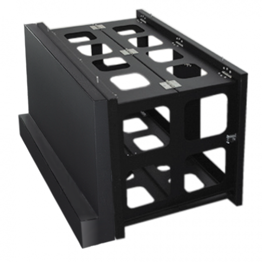 Transportables Klappbox Set für 2x2 55 Zoll Videowall Displays