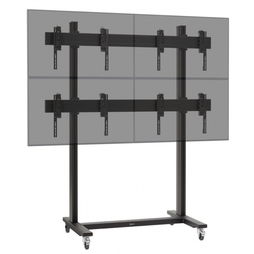 2x2 Videowall Trolley TVW2255