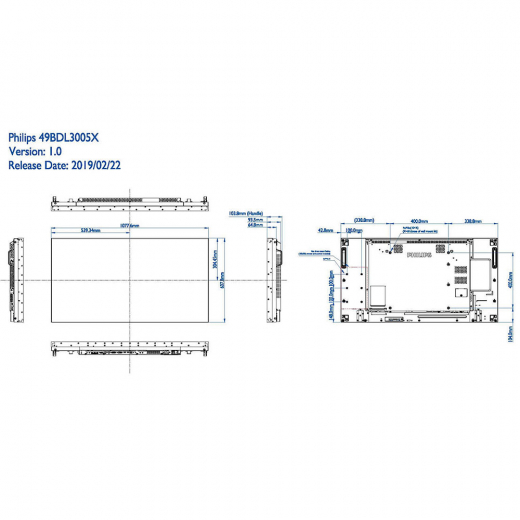 Philips Smart Signage 49BDL3005X/00 LED-Display