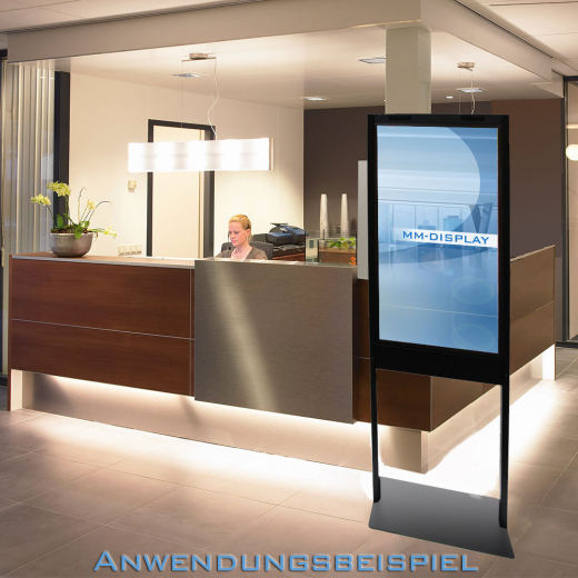 Monitor Standfuss OMN-STAND Einseitig mit Rueckwand