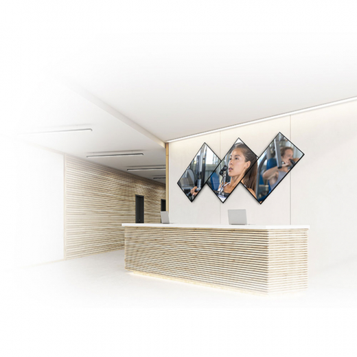 Flache Wandhalterung MM-BT7550 90 Grad Rotierbar