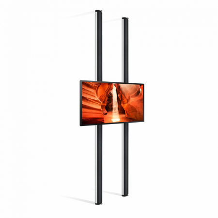 DBS55-Dual-300 LED TV Schaufensterhalterung für Displays bis 98 Zoll