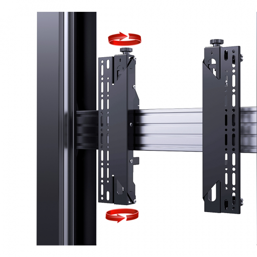 Werbestelen Gehaeuse MMLS55-Double Ruecken an Ruecken 55 Zoll