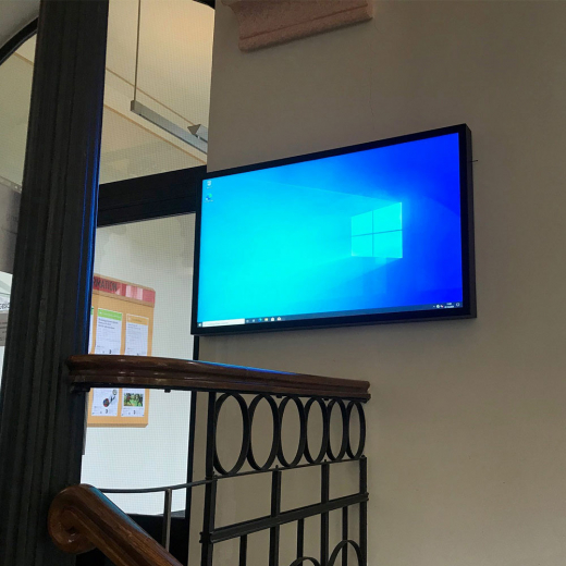 Distec Brandschutz Monitor BLO-Line 24 - 65 Zoll A1 Zertifiziert