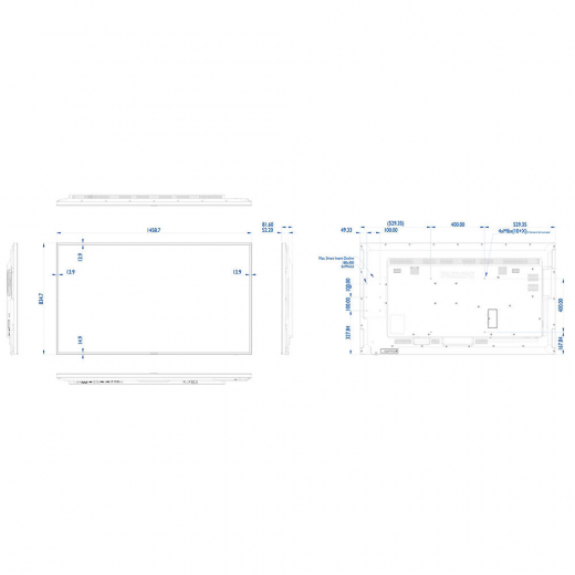 Philips 65BDL3000Q Public Info Display 65 Zoll (165,10 cm)
