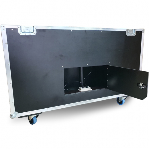 Transportkoffer mit Hublift bis 55 Zoll Display