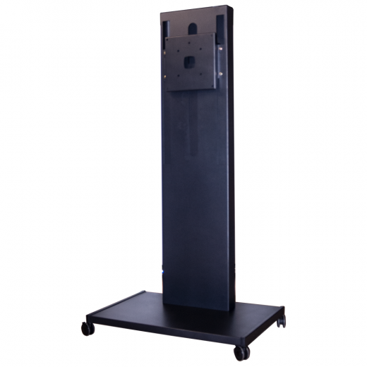 Elektrisch hoehenverstellbarer Rollwagen fuer Displays von 71-110 Zoll