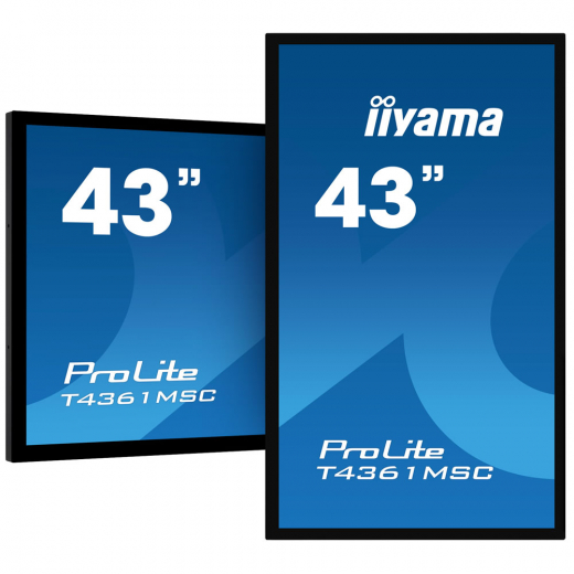 iiyama ProLite T4361MSC-B1 40 Punkt Touchdisplay 43 Zoll