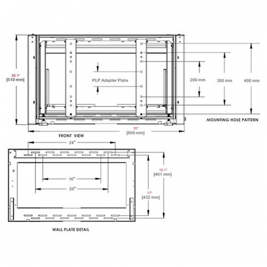 Full Service Videowall Modul für Displays bis 65 Zoll