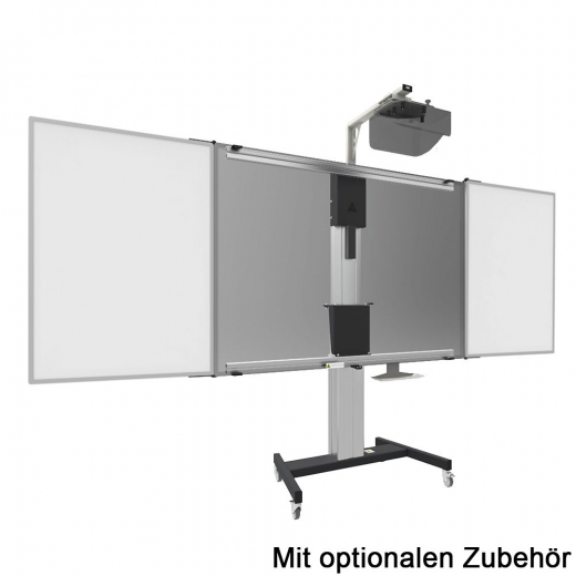 Elektronisches Rollwagen Liftsystem fuer Whiteboards bis 101 Zoll
