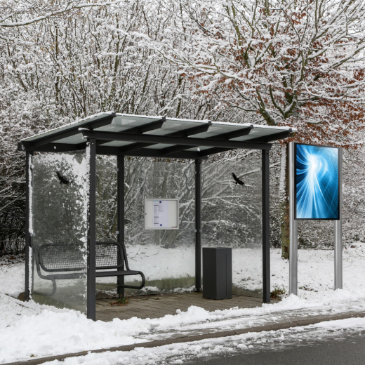 Digitale Outdoor Werbestele MMLS46ES