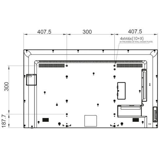 Hisense Digital Signage Monitor 55 Zoll 55BM66AE