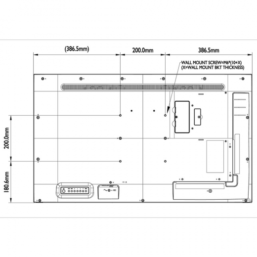 Hisense Digital Signage Monitor 43 Zoll 43B4E31T