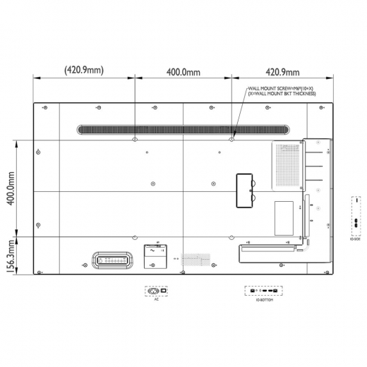 Hisense Digital Signage Monitor 55 Zoll 55B4E31T