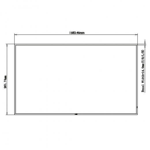 Hisense Digital Signage Monitor 86 Zoll 86B4E30T