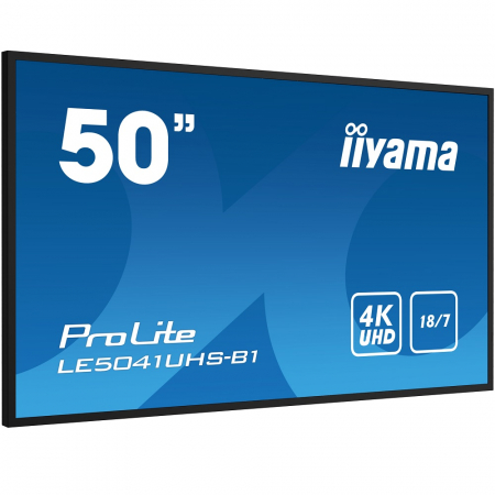 iiyama ProLite LE5041UHS-B1 UHD Digital Signage Display 50 Zoll