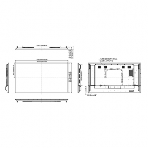 iiyama ProLite LH6542UHS-B3 Digital Signage Display 65 Zoll