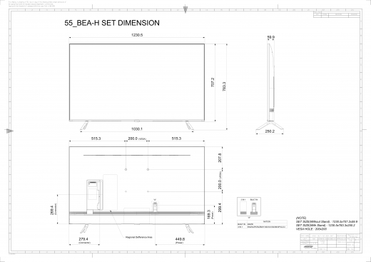 Samsung Smart Signage BE55A-H 55 Zoll