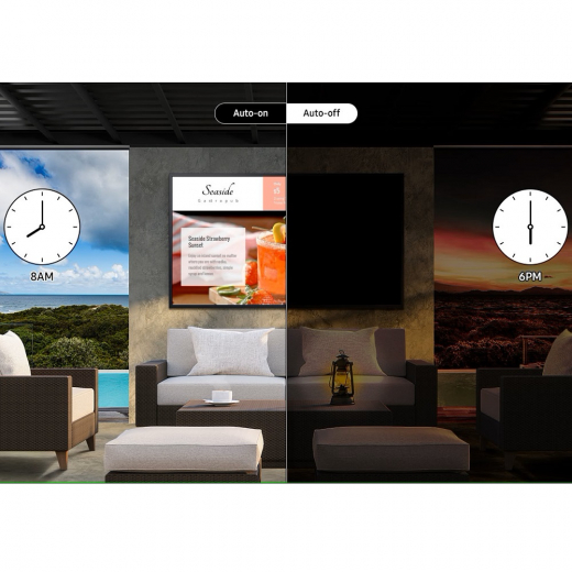 Samsung 55 Zoll UHD Outdoor Display ZollThe TerraceZoll BH55T-G
