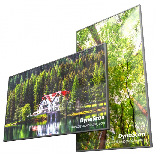 DynaScan DS861LR4 High Brightness 86 Zoll Schaufenster Monitor 24/7 effiziente Kühlung 4K UHD