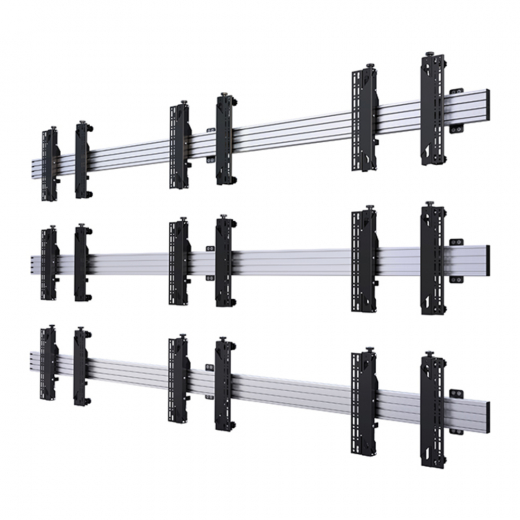 Videowallwandhalterung Set 2x2 und 3x3 für 46-49 Zoll Displays