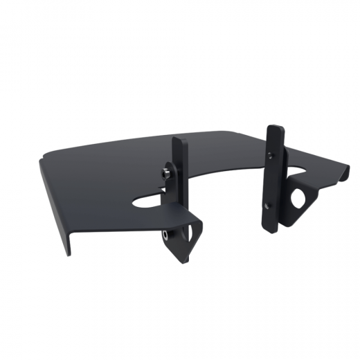 Laptop Halterung MM-063.8110B schwarz, Oberfläche von 300mm x 190mm