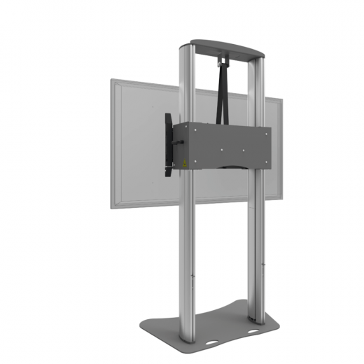 Motorisierter Standfuß MM-062.7300-86 inklusive Transportkoffer und werkzeuglos aufbaubar