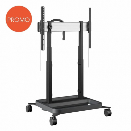 RISE 5305 Trolley mit motorisiertem Display-Lift 50 schwarz