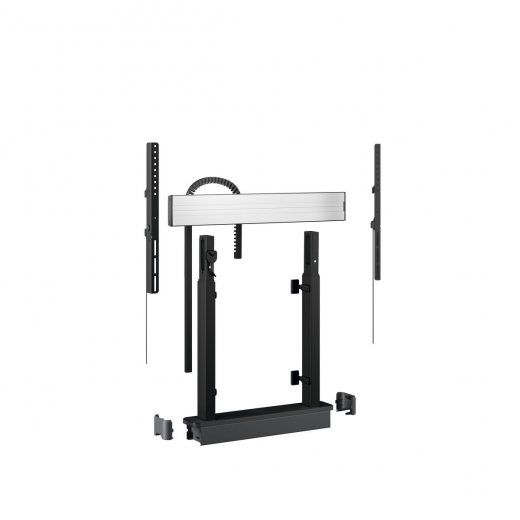 RISE 2008 Boden-Wand-Loesung mit motorisiertem Display-Lift 80Â mm/s schwarz