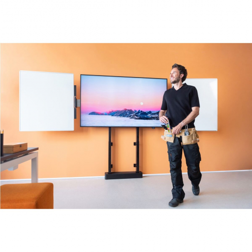 RISE A321 Verlängerung für versteckte Aufbewahrung für motorbetriebene RISE Display-Lifts (schwarz)