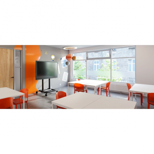 Laptophalterung RISE A131 für motorbetriebene Display-Lifts (schwarz)