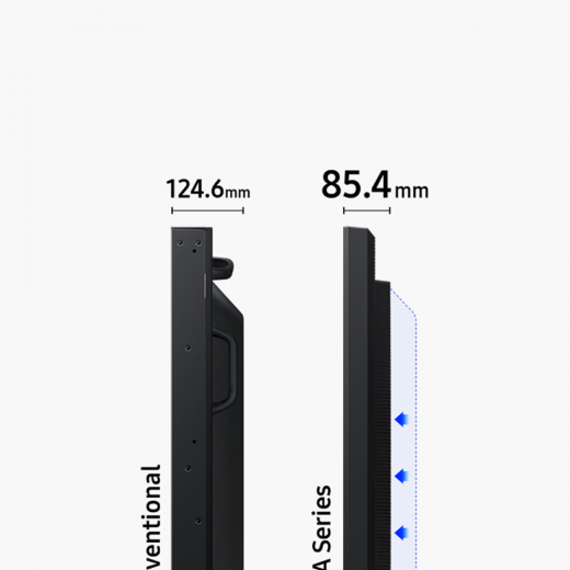 Samsung UHD Schaufenster Display OM75A 75 Zoll